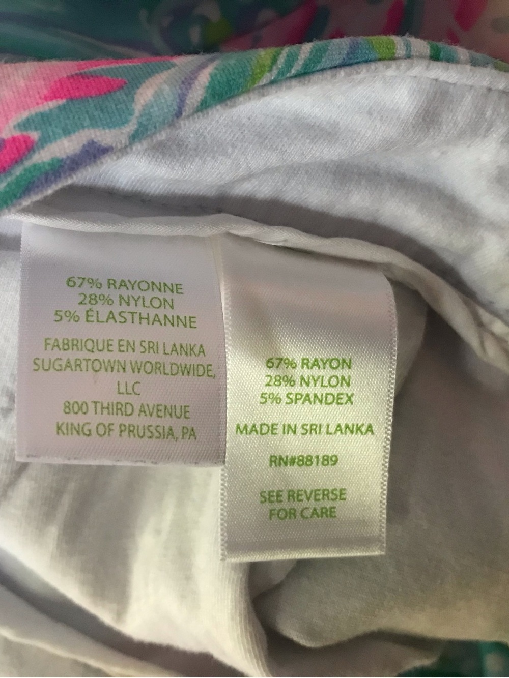 Lilly Pulitzer Buttercup Knit Scallop Shorts Sz 8 - Picture 4 of 5